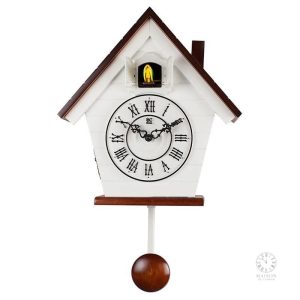 Horloge avec mécanisme de coucou intégré