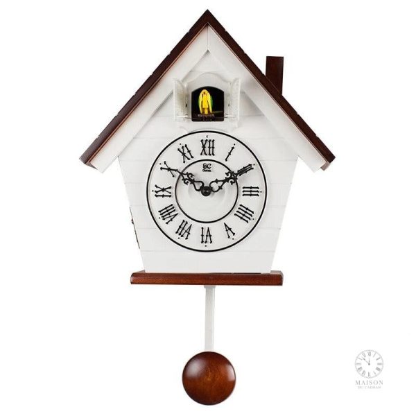 Horloge avec mécanisme de coucou intégré