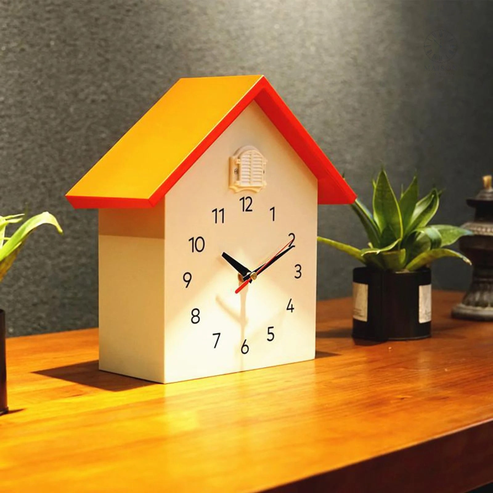 Horloge Coucou Moderne au design épuré et contemporain