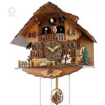 Horloge coucou avec sonnerie authentique suisse