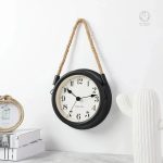 Horloge murale décorative pour espace de cuisine