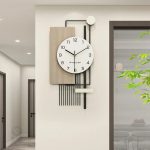 Horloge luxe pour cuisine au design raffiné