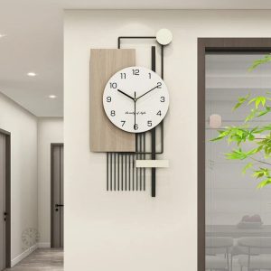 Horloge luxe pour cuisine au design raffiné