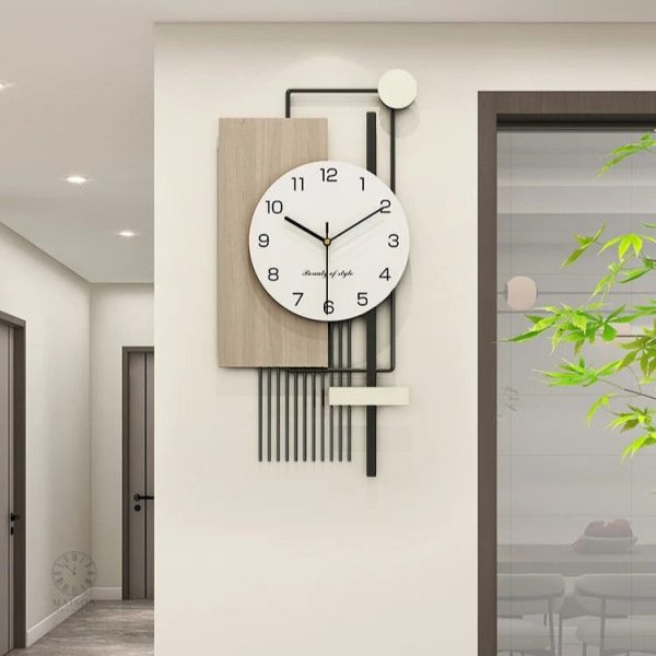 Horloge luxe pour cuisine au design raffiné