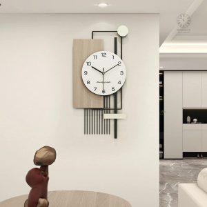 Accessoire décoratif pour cuisine : horloge élégante