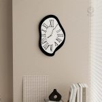 Horloge Dali, horloge murale décorative au design unique