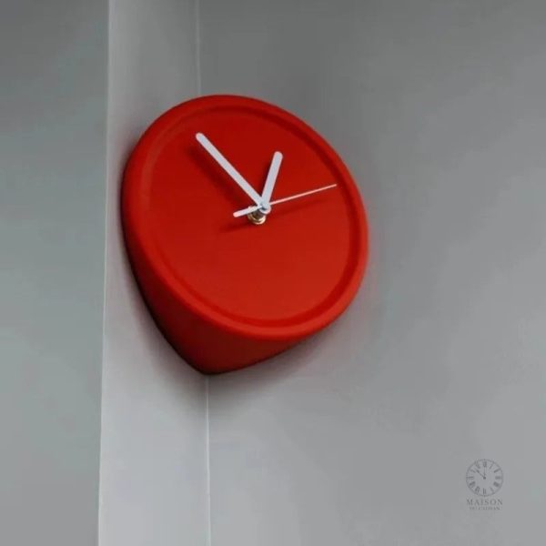 Horloge de bureau à angle unique