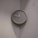Horloge de bureau à angle stylé