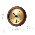 Horloge en bois pour un espace de travail apaisant