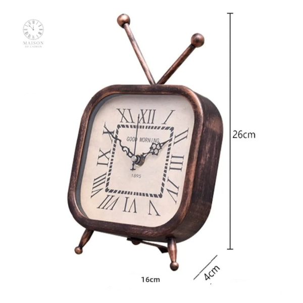 Design d'Horloge de Bureau Rétro pour un style unique