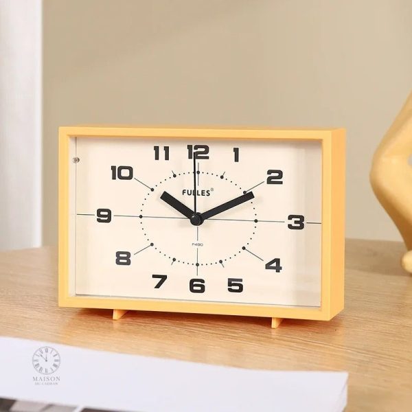 Horloge de bureau au look vintage et chic