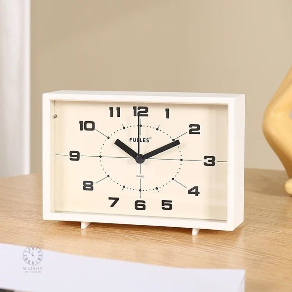Horloge de bureau avec charme rétro intemporel
