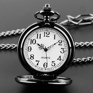Horloge de Poche Noir classique et élégante