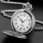 Horloge de Poche noire, style raffiné et chic