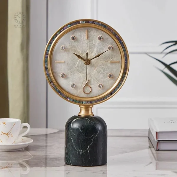 horloge-de-table-1 Horloge de Table design luxe pour décoration intérieure