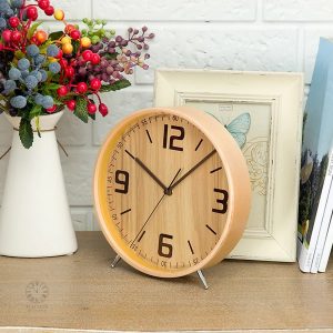 Horloge en bois pour décoration intérieure moderne