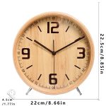 Horloge de table en bois, un choix intemporel