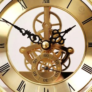 Horloge de table avec finition contemporaine