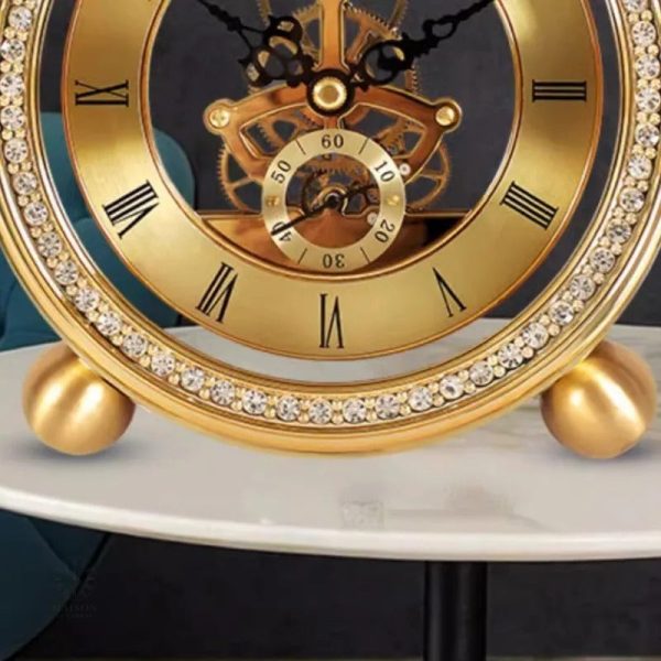 Horloge de bureau au style épuré et raffiné