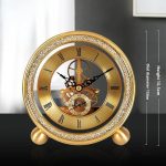 Horloge de table esthétique pour bureau contemporain
