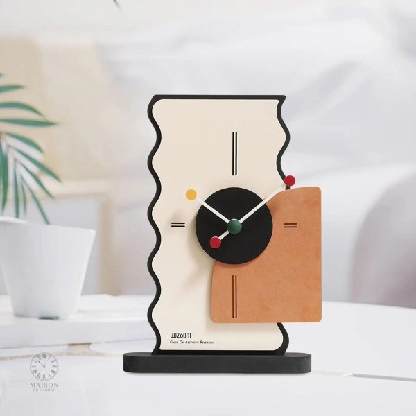 Horloge de table design scandinave moderne