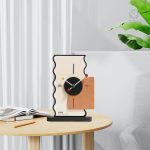 Horloge scandinave élégante pour bureau