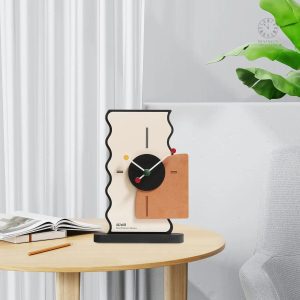 Horloge scandinave élégante pour bureau