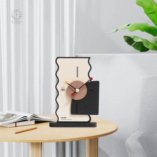 Horloge de bureau au look contemporain