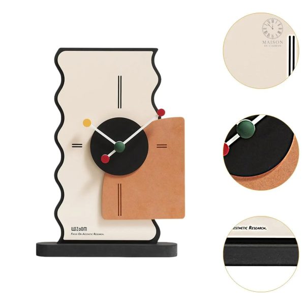 Horloge scandinave pour décoration de bureau