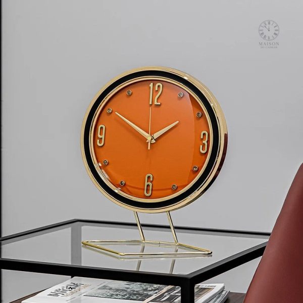 Horloge murale design de luxe avec un style contemporain