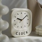Horloge scandinave au style minimaliste pour la décoration
