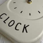 Horloge moderne au style nordique pour la maison