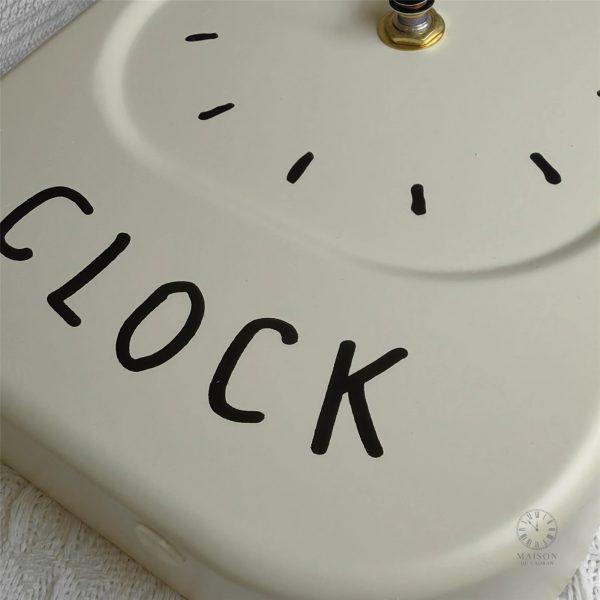 Horloge moderne au style nordique pour la maison