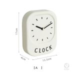 Élégante horloge de table au charme scandinave