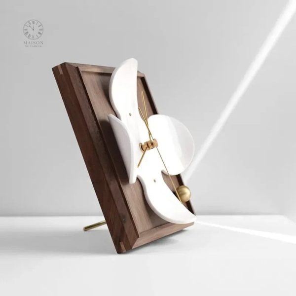 Horloge murale décorative au look nordique tendance