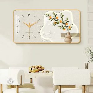 Horloge décorative, ajout parfait pour votre salon