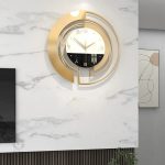 Horloge murale décorative design luxe