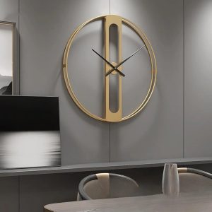 Horloge murale design élégante pour un intérieur raffiné