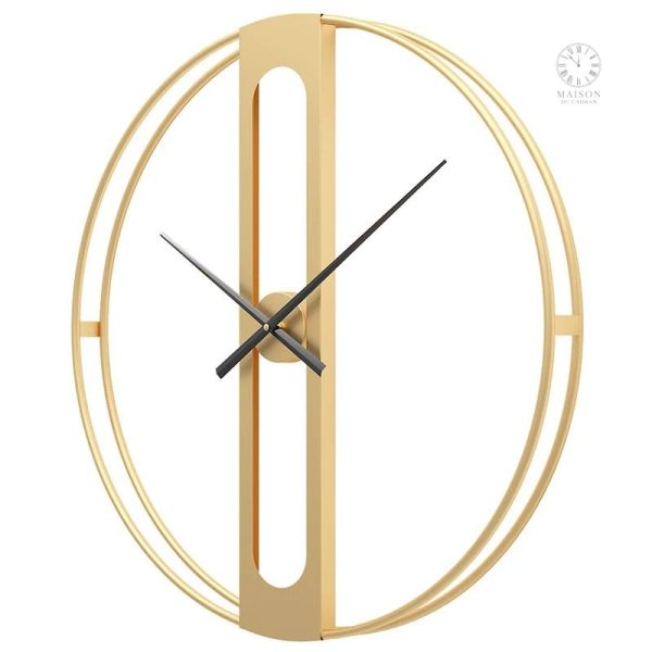 Horloge design contemporaine avec un style minimaliste