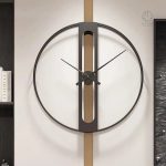 Horloge murale artistique offrant une touche de sophistication