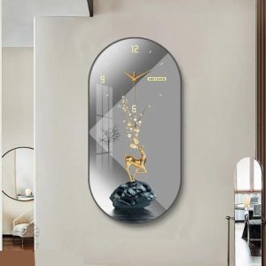 Horloge murale avec un style contemporain