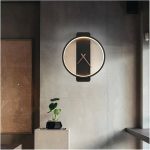 Horloge murale design LED moderne