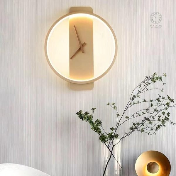 Horloge murale au design épuré et innovant