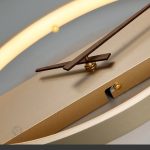 Horloge LED au style artistique pour décoration