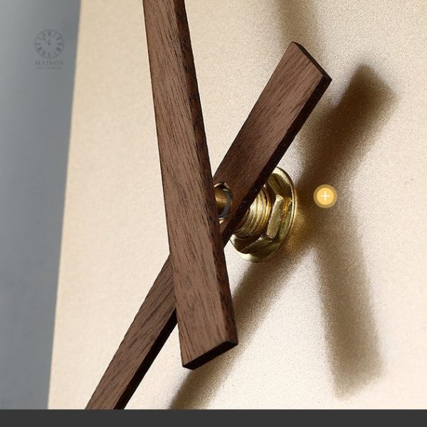 Horloge murale LED pour intérieur chic