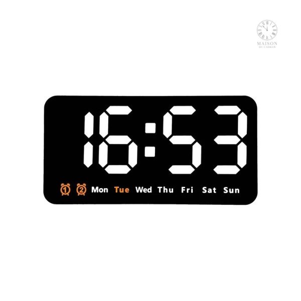 Horloge Digitale contemporaine pour votre espace de travail