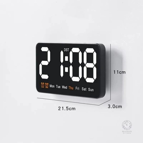 Affichage LED d'Horloge de Bureau fonctionnelle