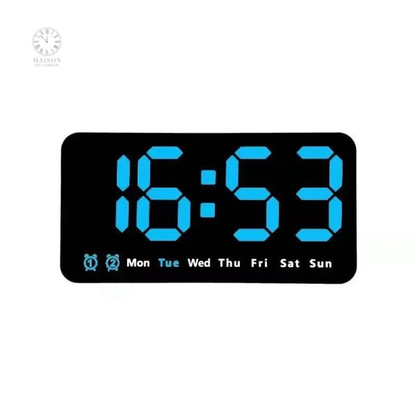 Horloge de Bureau avec affichage facile à lire