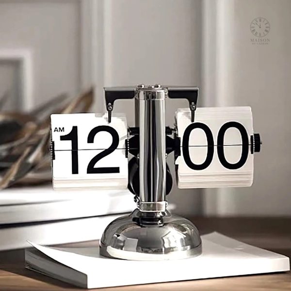 Horloge à Poser affichant l'heure avec style