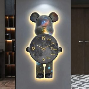 Horloge Murale Digitale avec affichage lumineux